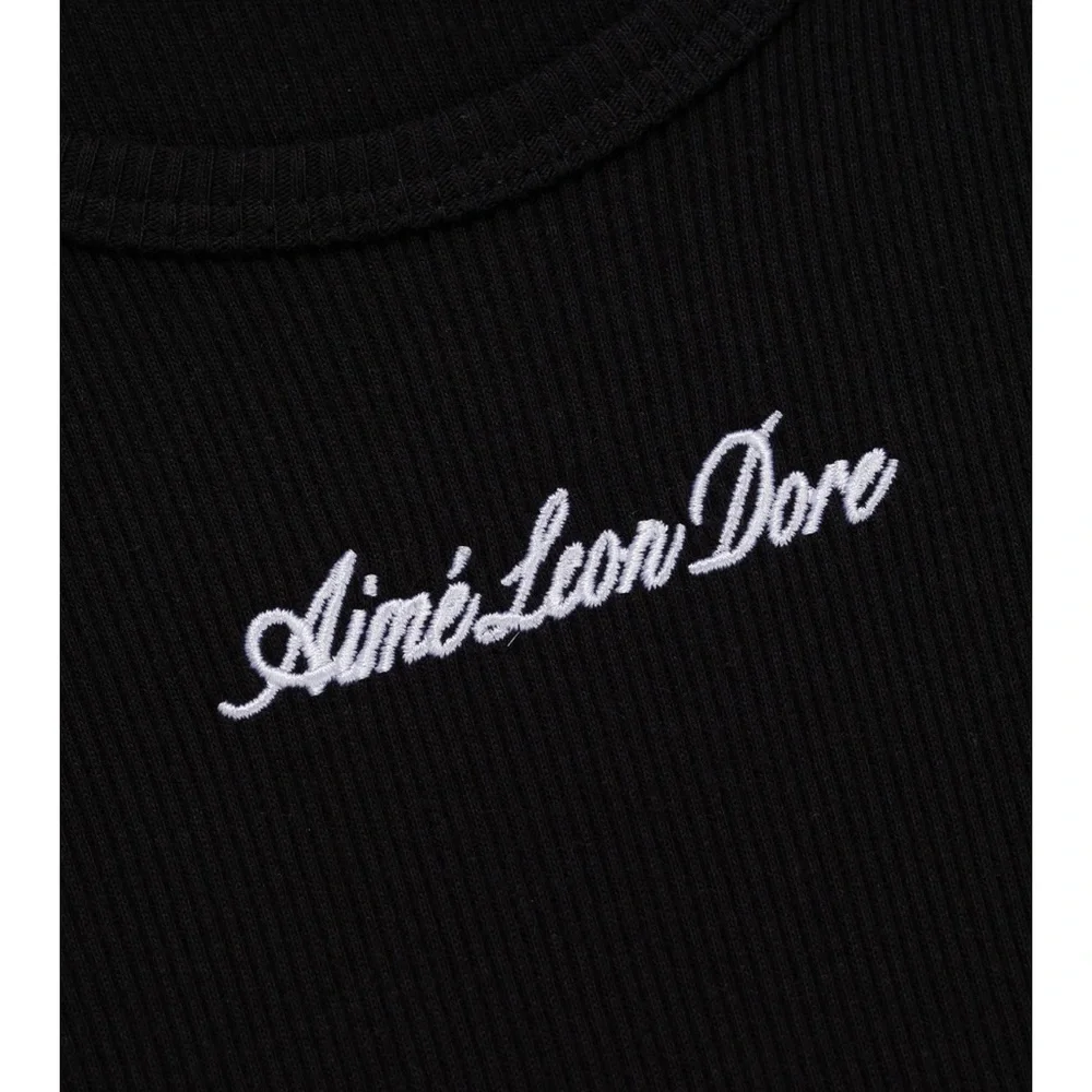 Aimé Leon Dore Script Embroidery Tank Top - Size L NWT - Picture 2 of 4